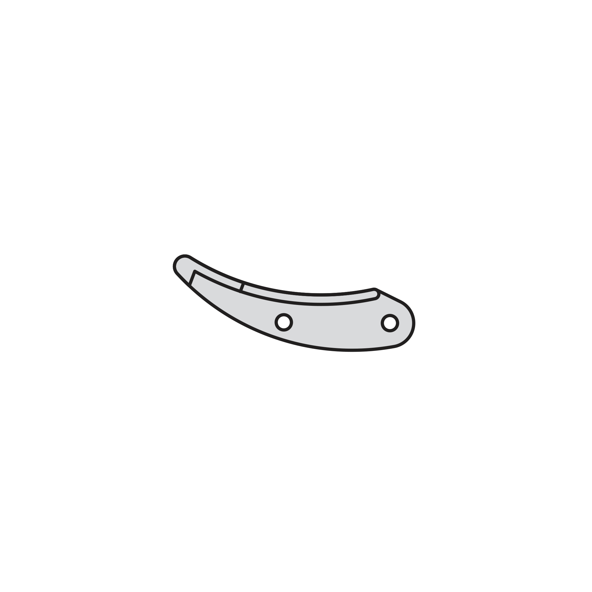 100/36 Stem holder for counter blade - Product - Main View