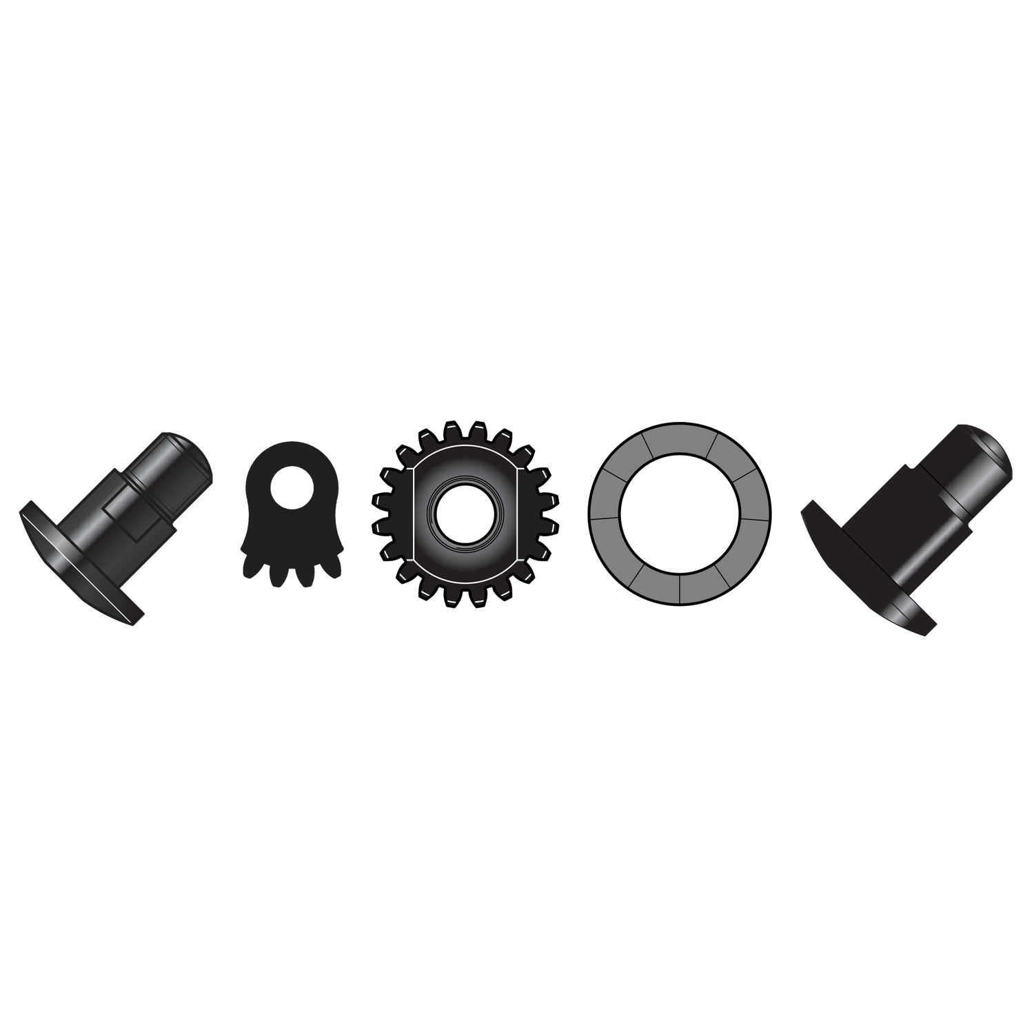 250/94 Kit : écrou, boulon