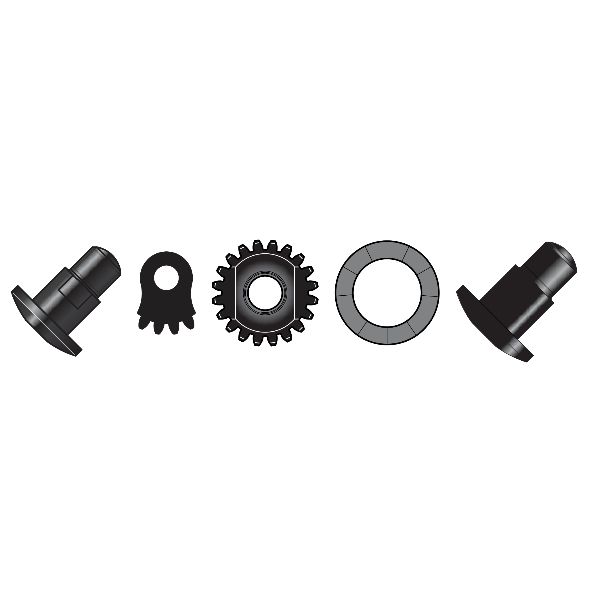 250/94 Kit : écrou, boulon