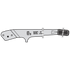C112/2 Handle with grip and pin - Product - Main View