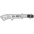 C12/2 Handle with grip and pin - Product - Main View